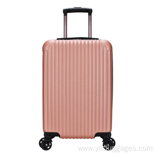 Fashionable Travel luggage ABS PC luggage wholesale